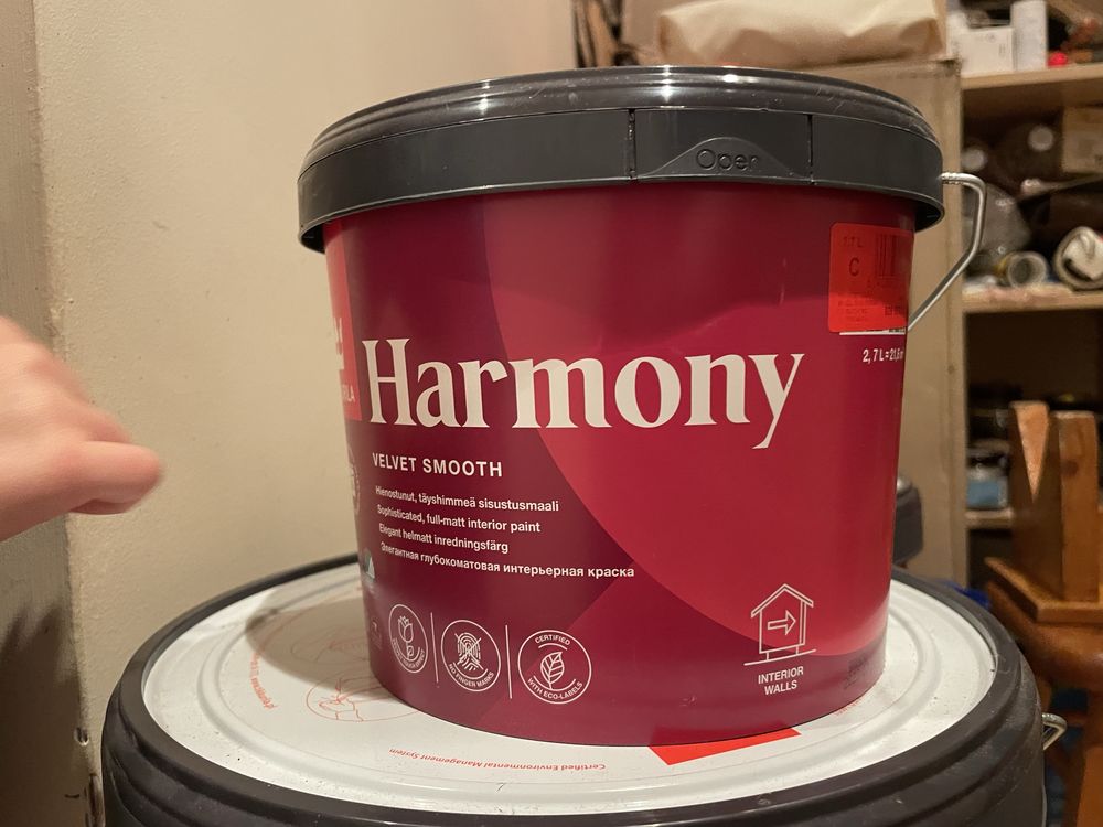 Фарба TIKKURILA Harmony база, Luja, Kolorit