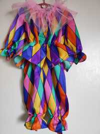 костюм конфеты хлопушки клоунессы Арлекино на 3-4 года