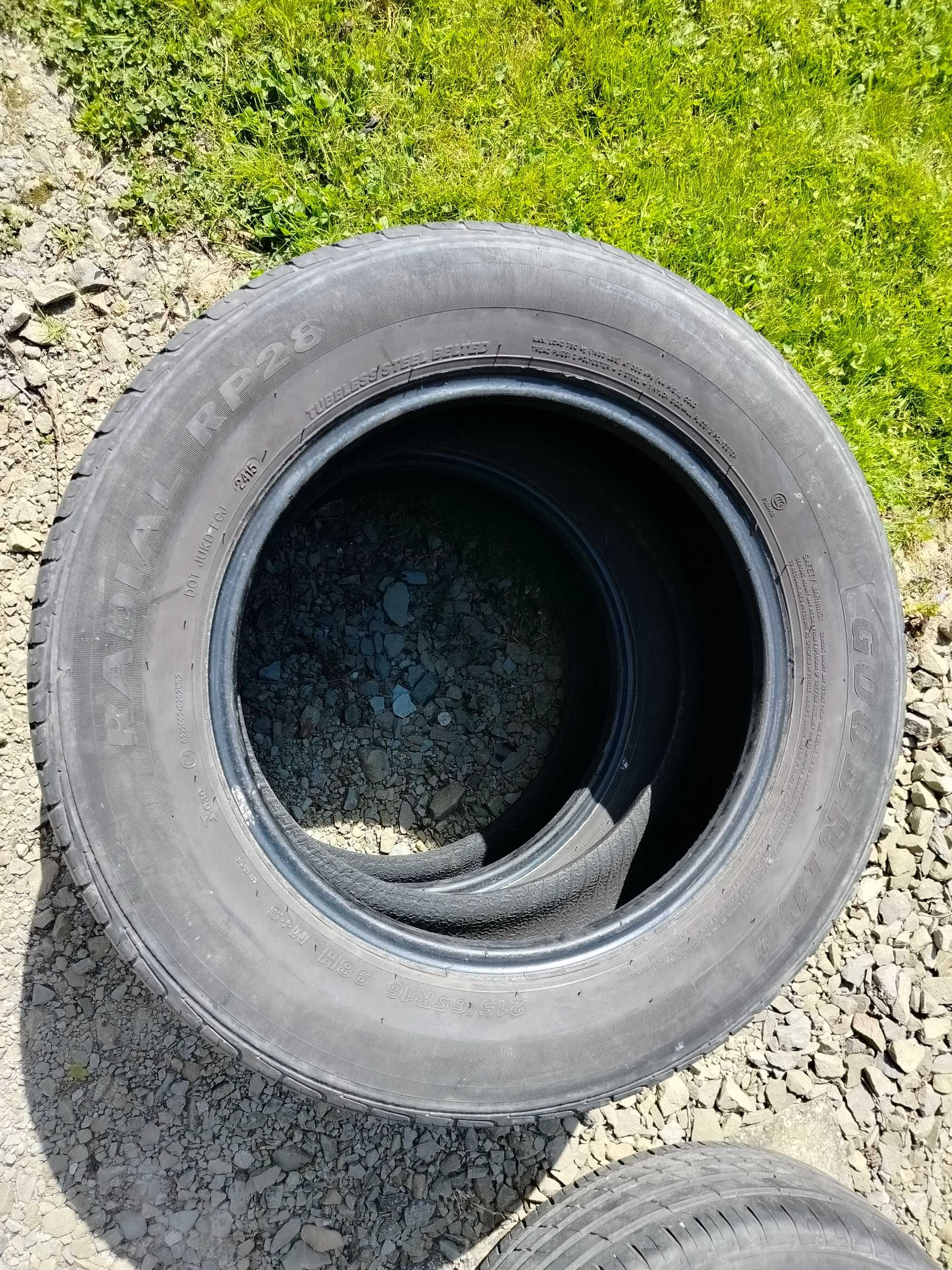 Sprzedam opony 215/65/16