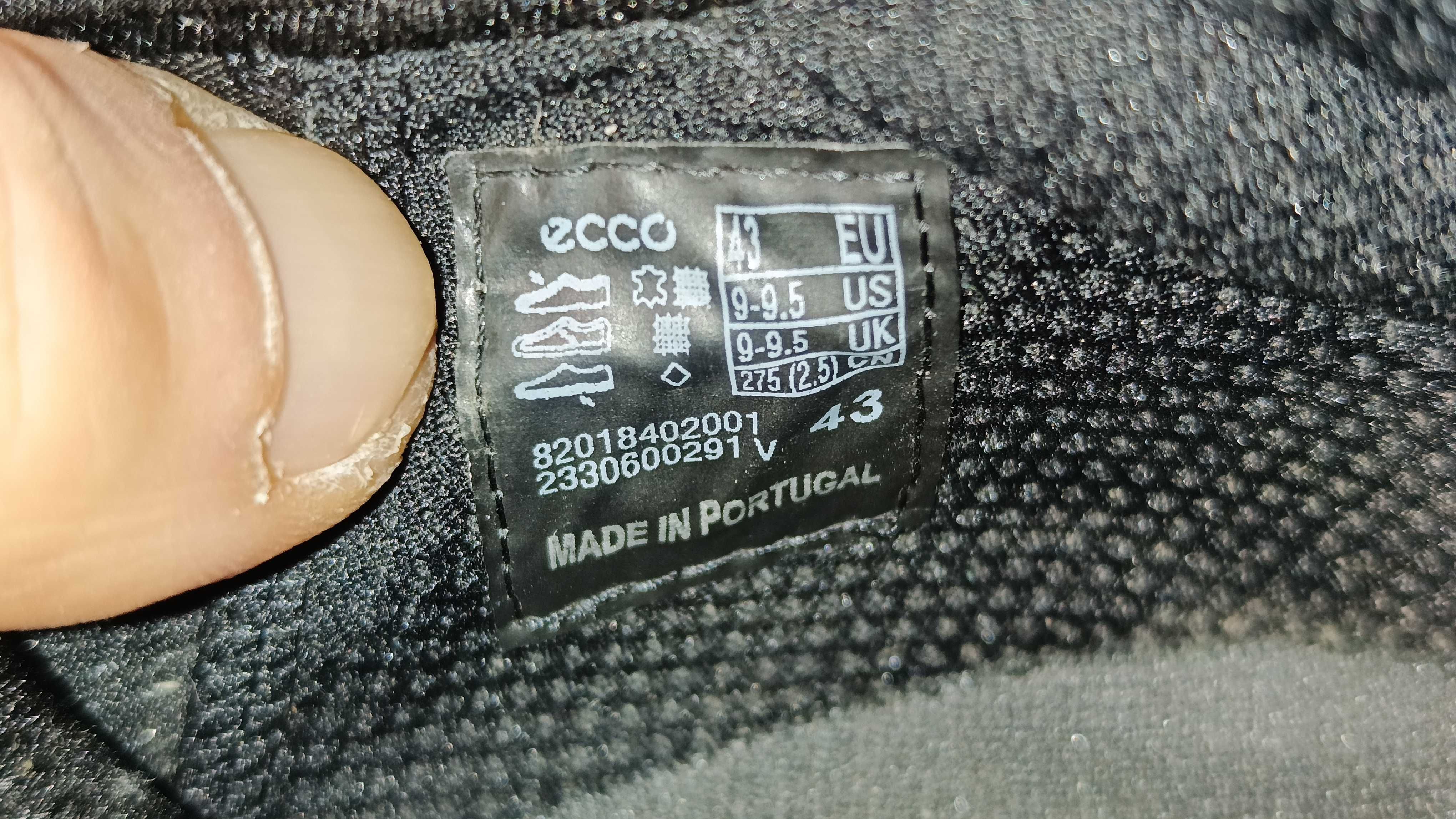 Męskie sneakersy ECCO MX r.43 skóra stan bardzo dobry
