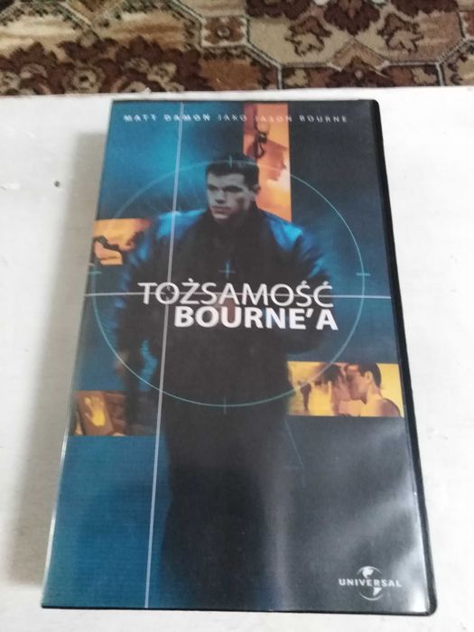 Kaseta VHS-Tożsamość Bournea