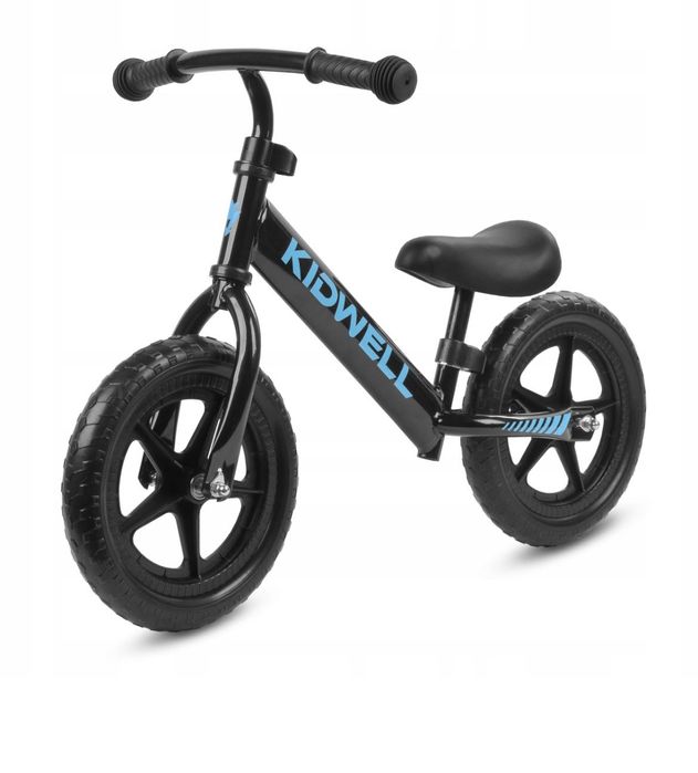 Rowerek biegowy Kidwell Rebel 12" – lekki, regulowany, 2–5 lat