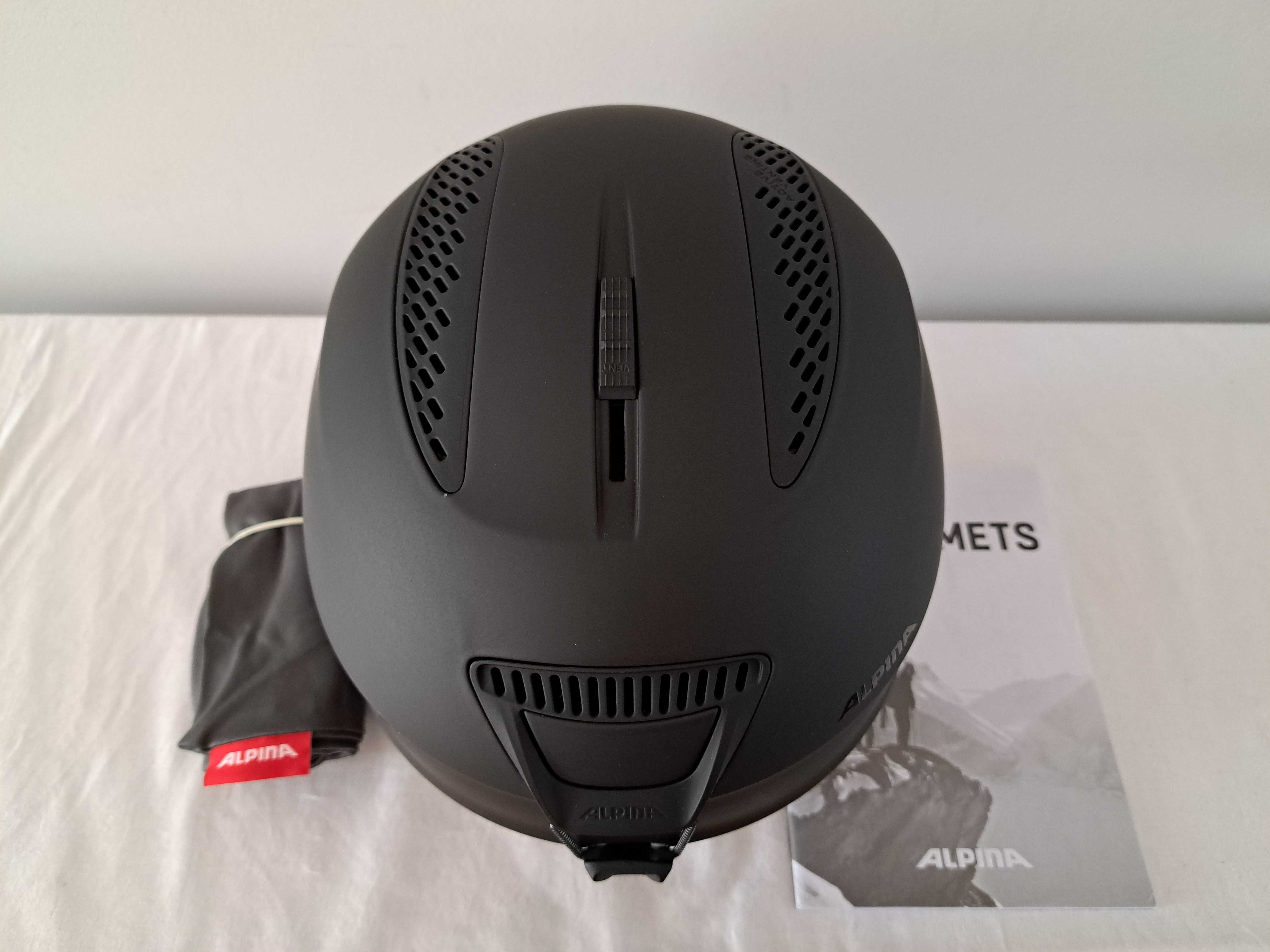Kask narciarski Alpina Grand All Mountain Black Matt M 54-57cm
