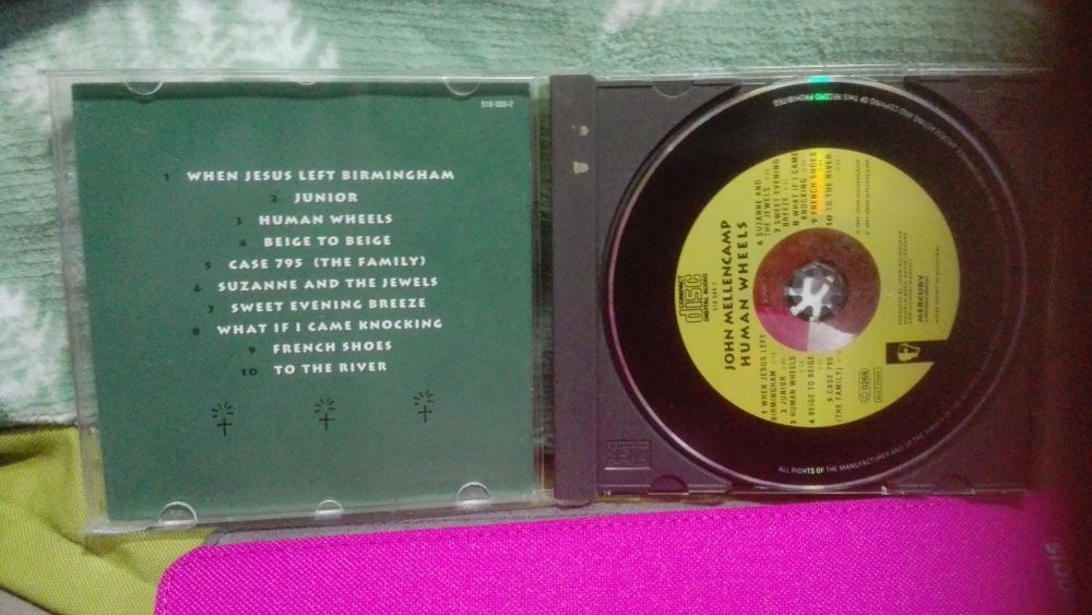 CD - John Mellencamp - Human Wheels