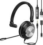 Voistek Usb Headset Z Mikrofonem – Komfort Pracy I Czysty Dźwięk