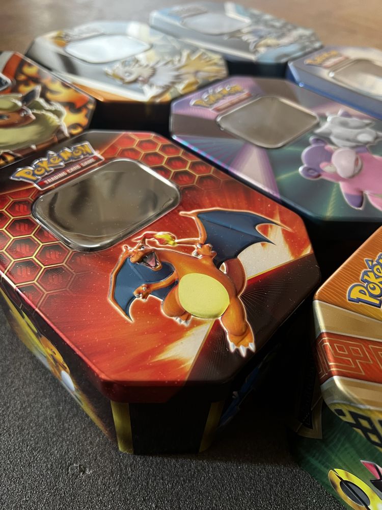 Pokemon TCG - Tins Vazias