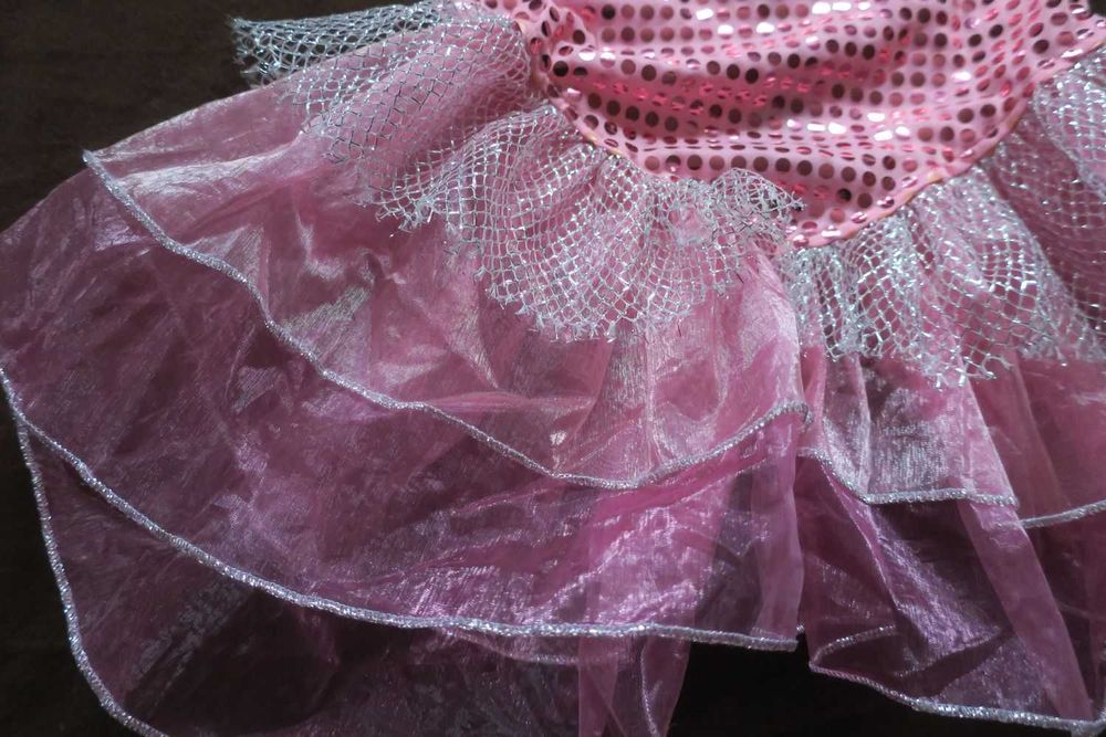 Strój karnawałowy syrenka Arielka r 104, 3-4 lata sukienka syrenka