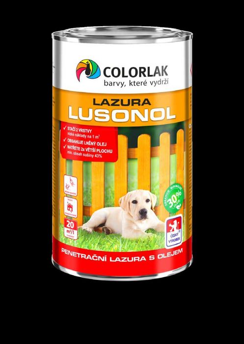 Lazura penetrująca z olejem Colorlak Lusonol
