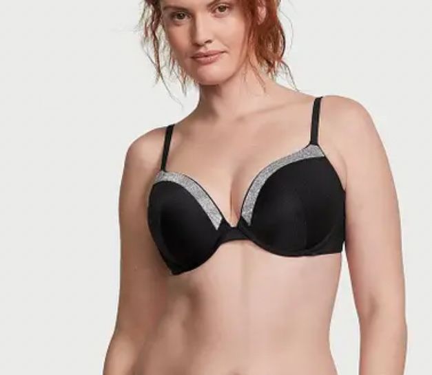 Купальник со стразами victoria's secret very sexy shine trim push-up