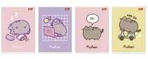 Zeszyt A5/60K kratka laminowany Pusheen (10szt). Unipap