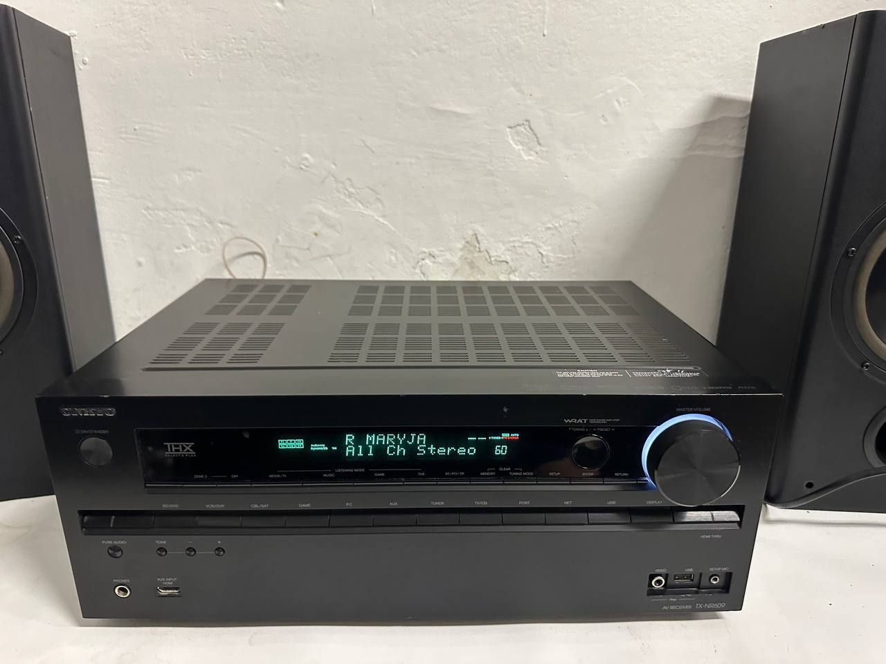 7.2 Amplituner ONKYO TX-NR609, *7x160 Вт, HDMI, USB,LAN