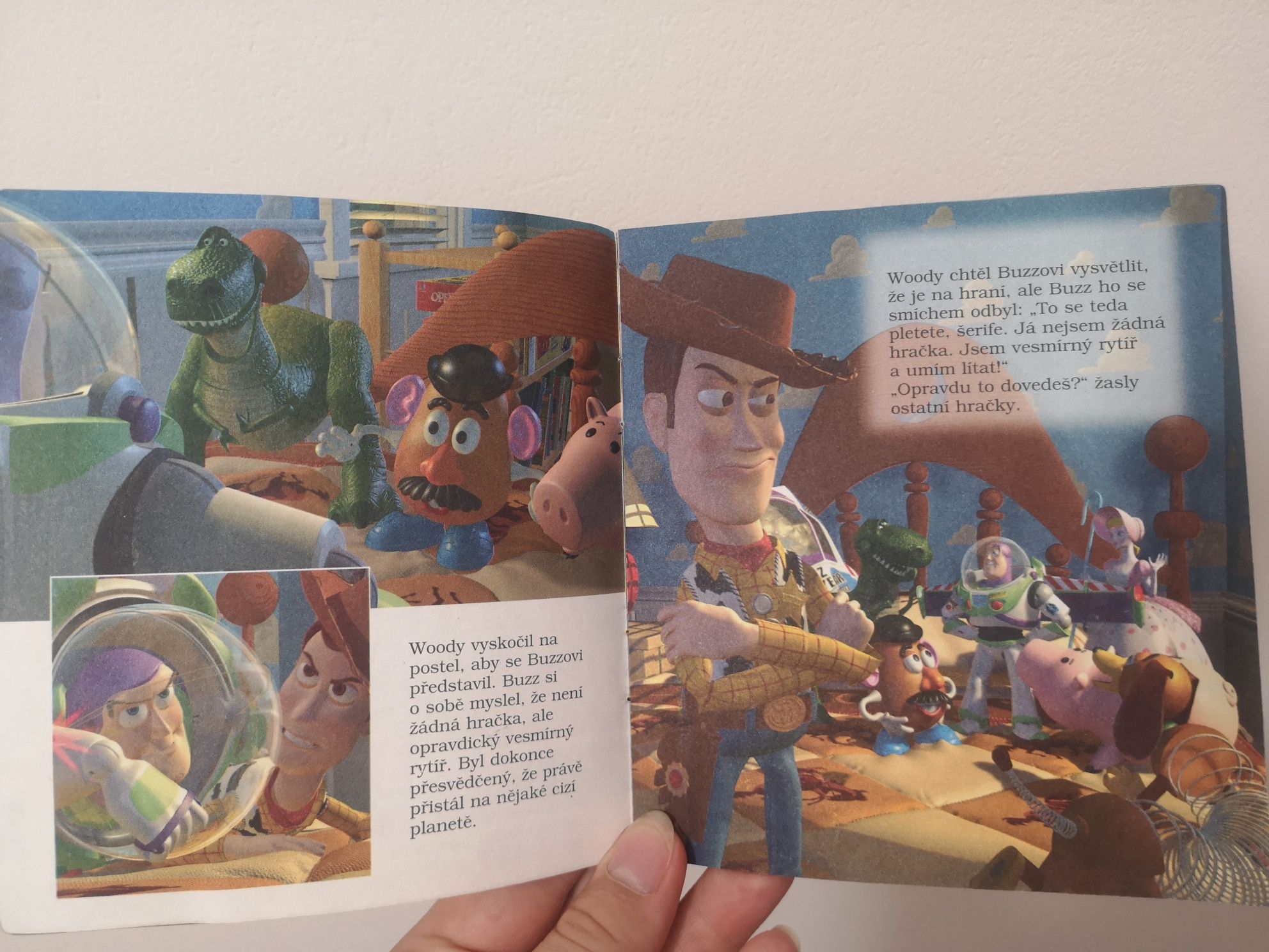 Книжечка Walt Disney Toy Story 1996 Польща історія іграшок