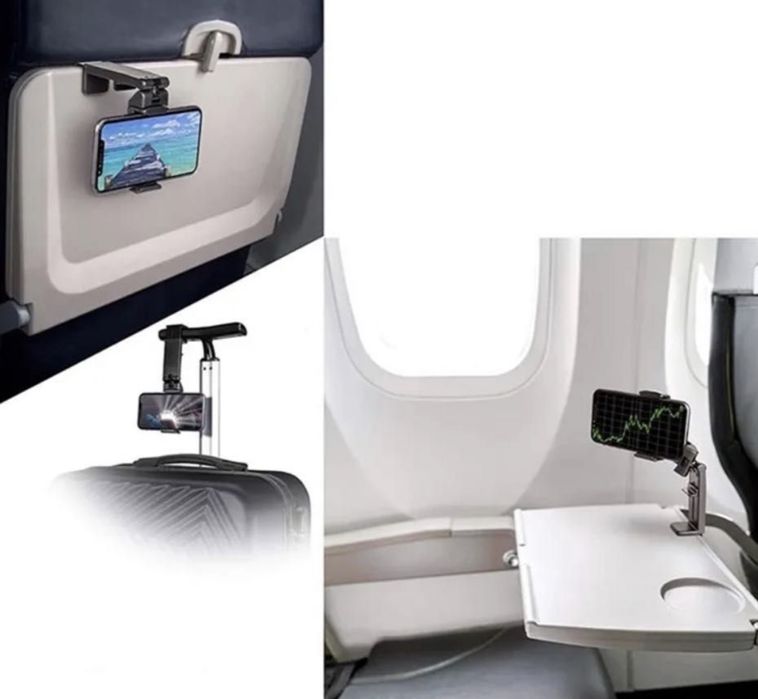 Uchwyt na telefon do samolotu
