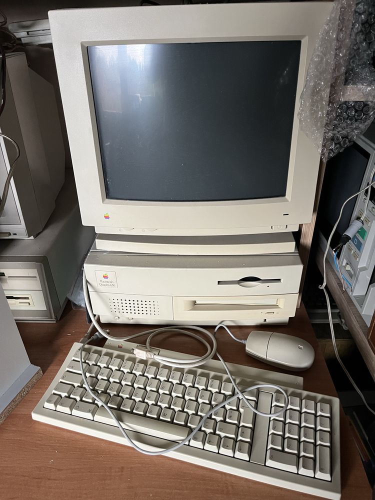 Retro komputer macintosh Quadra 650 komplet sprawny