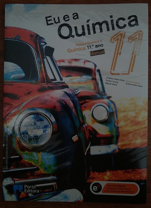 Manual e livro de atividades Química 11° ano Eu e a Química