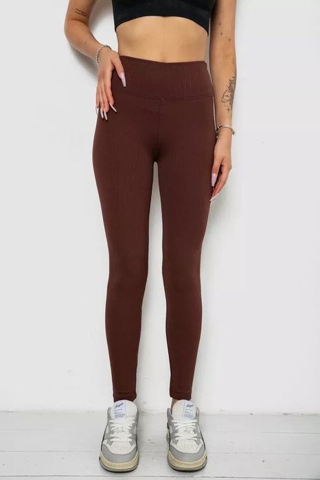 Лосини чорні у рубчик