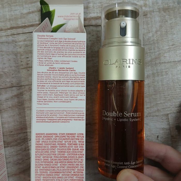 Нова сироватка Clarins Double Serum 50ml