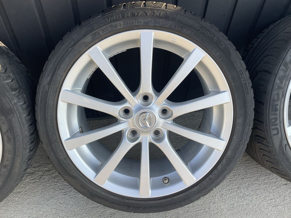 Oryginalne Alufelgi Mazda Mx5 NC 17 Cali Koła Lekkie