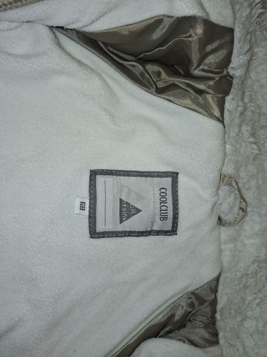 Kombinezon zimowy dziecięcy beżowy Smyk Cool Club