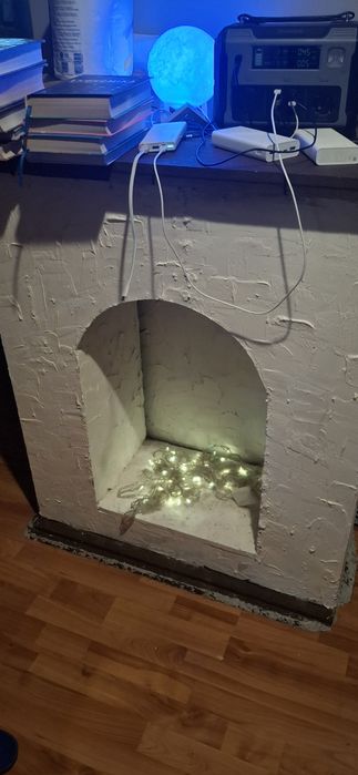 Декоративний камін з двп