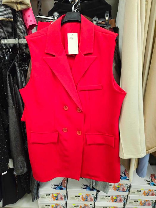 Zestaw, garnitur damski XXL czerwony !!!