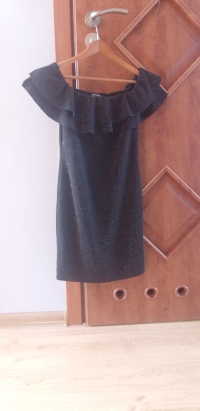 Sukienka sylwester, studniowka,  półmetek karnawał 152, xs,  s