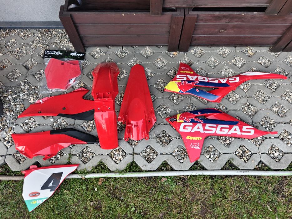 Plastiki Gas Gas EC MC 21-23 Tpi + Nowa Okleina