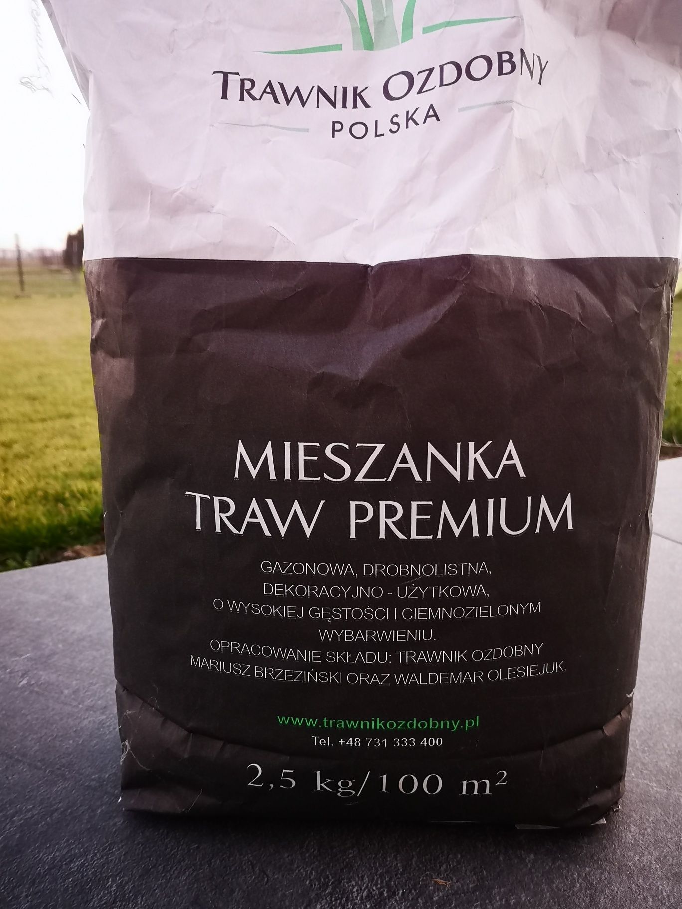 Mieszanka traw premium 2,5 kg