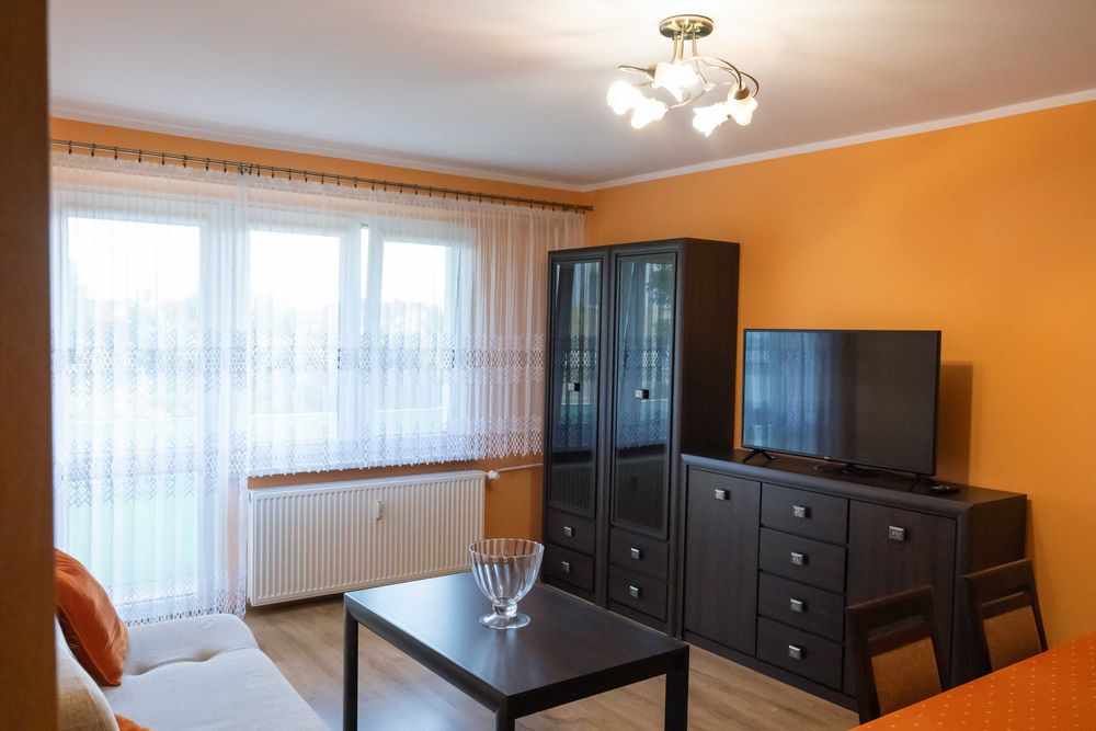 Mieszkanie do wynajęcia, dwupokojowe, umeblowane, wyposażone, Łasin