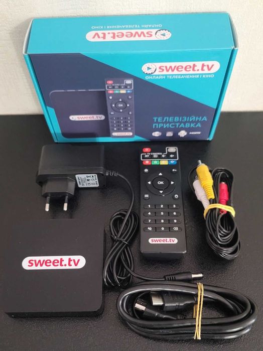 Смарт ТВ-приставка iNext TV4  SWEET.TV (з Додатковими Налаштуваннями)