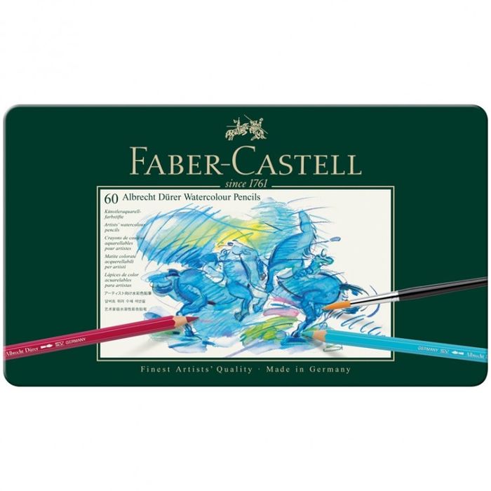Набор акварельных карандашей 60 цветов Faber Castell Albrecht Durer