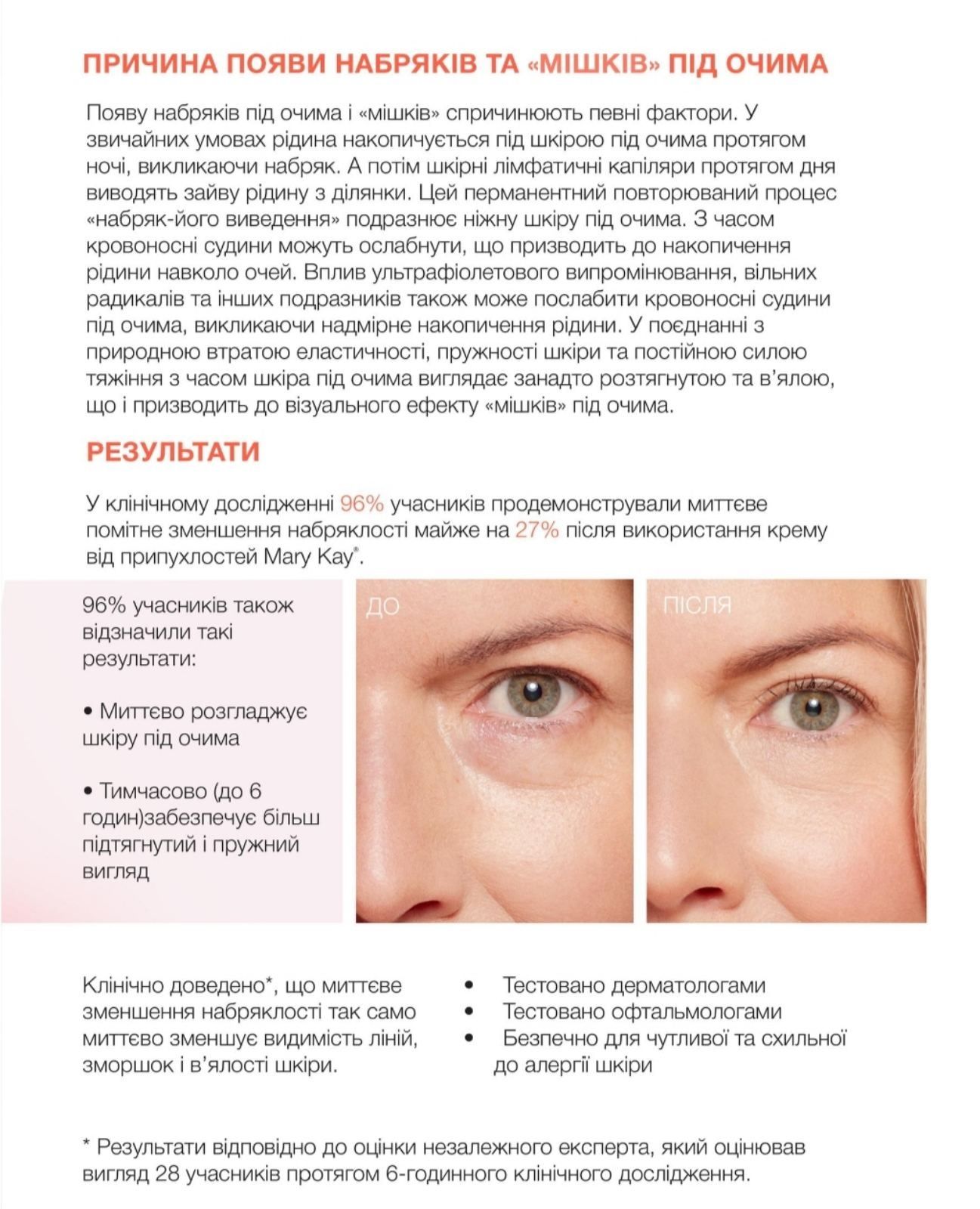 Mary Kay TimeWise Repair.Активна ліфтинг сиворотка нижньої 3 обличчя