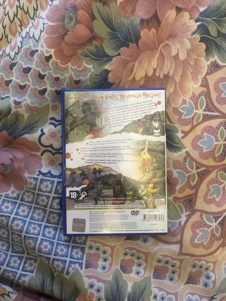 Red Ninja: End of Honour – PS2 (Edição Completa / Raro)