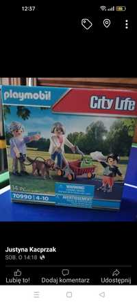 Pleymobil PLAYMOBIL City Life " Dziadkowie z wnuczkiem"