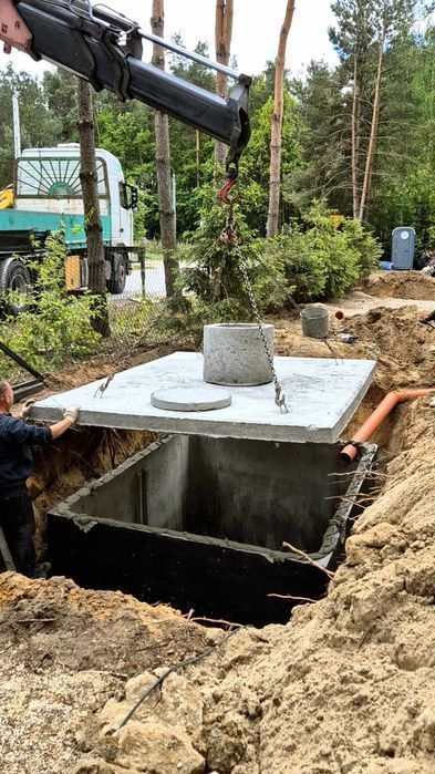 Szambo Szamba Betonowe 10m3 PIWNICA kanał  WYKOP 8m3 Raszyn