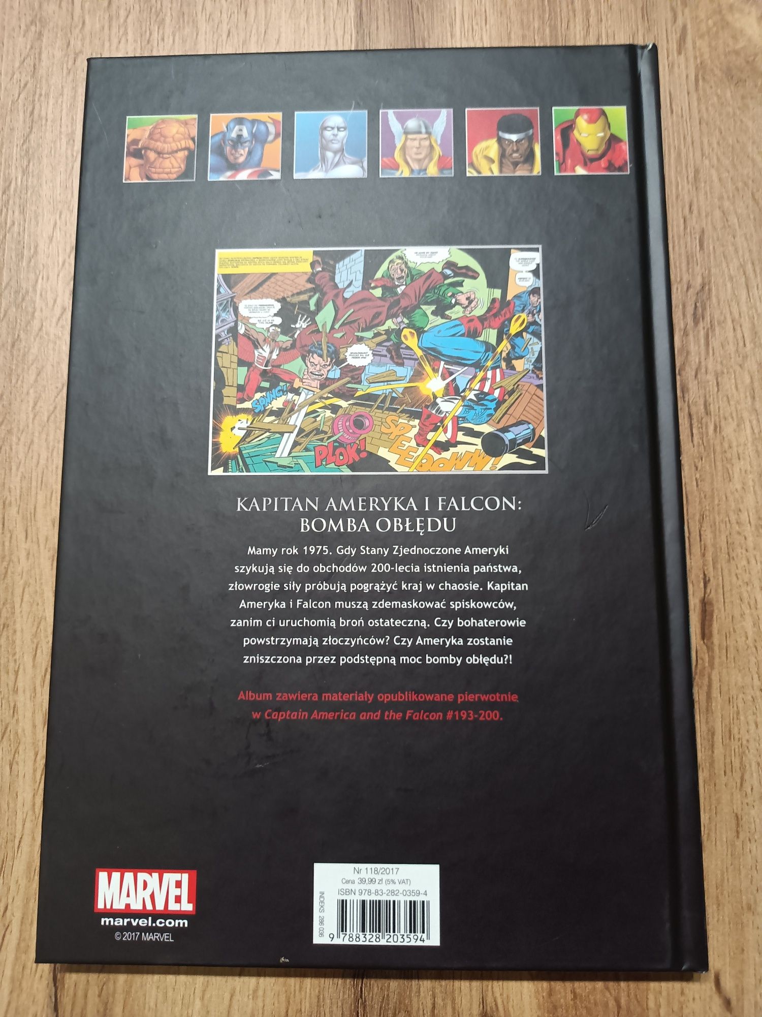 WKKM Kolekcja Marvela 118 Kapitan Ameryka i Falcon