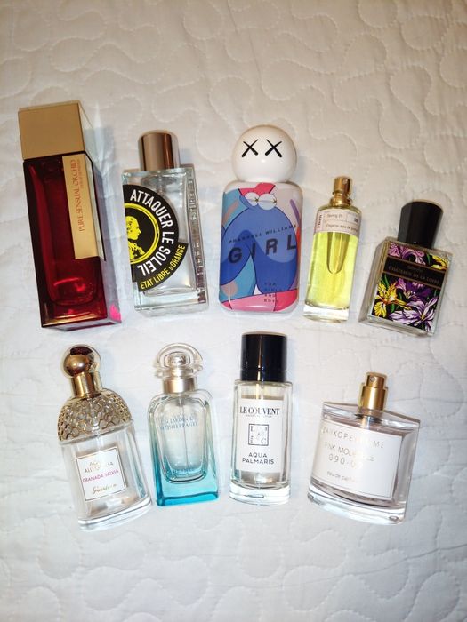 Парфюмерия оригинальная с остатком