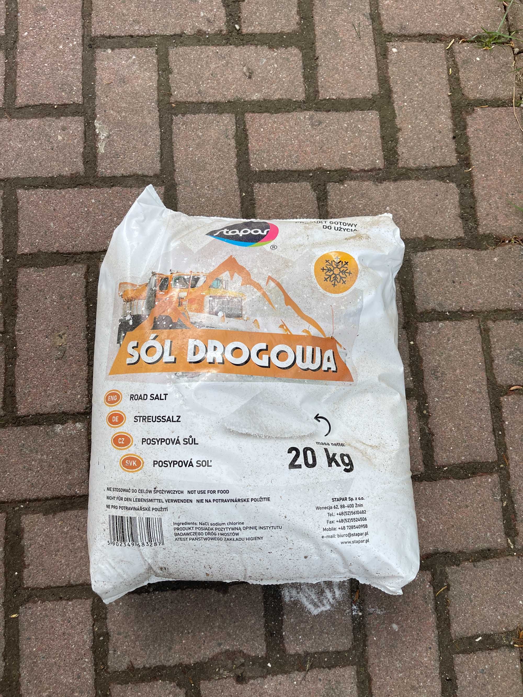 20kg worki soli na sprzedaż!!!