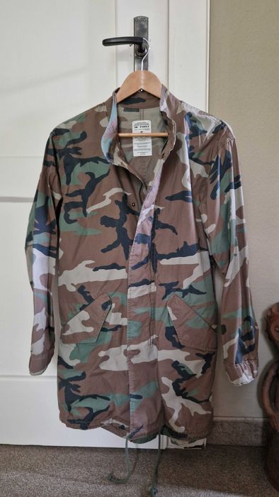 kurtka damska parka moro Zara S