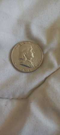 50 центов америка 1954 год серебро