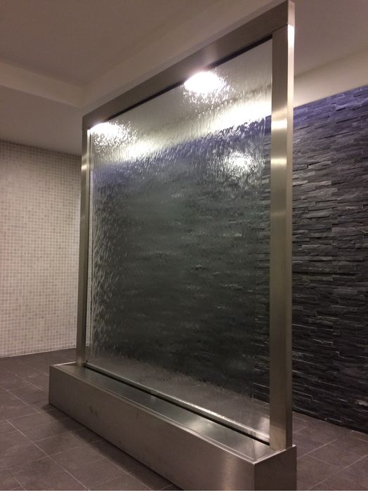 Ściana wodna fontanna