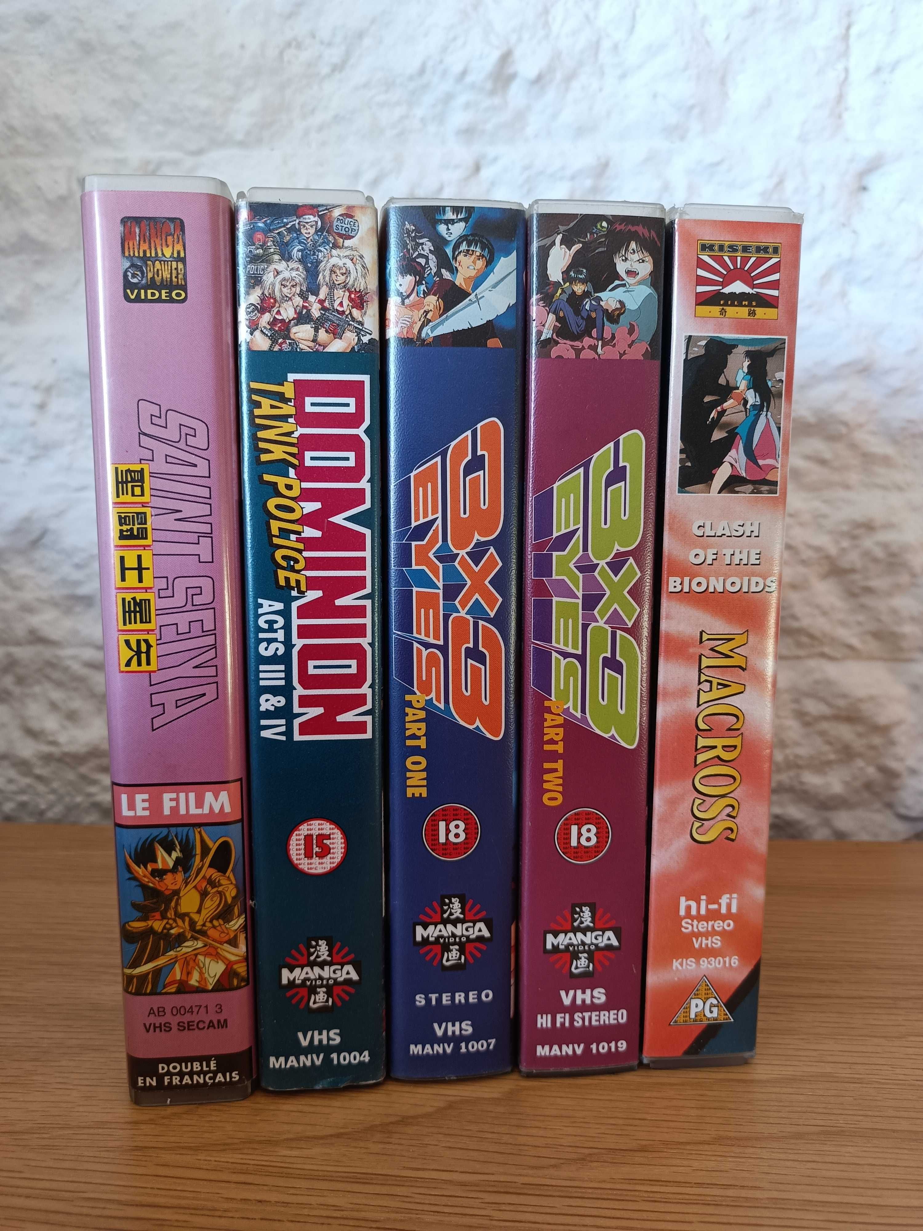 Filmes VHS Manga