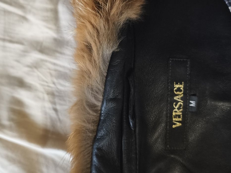 Oryginalna kurtka Versace roz M