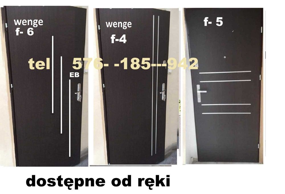 DRZWI z montażem do mieszkania -ZEWNĘTRZNE -wejściowe wewnątrzklatkowe
