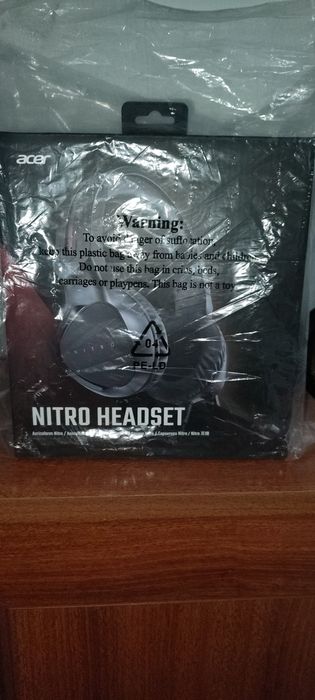 Gaming Nitro Headset Acer Wired Headphones