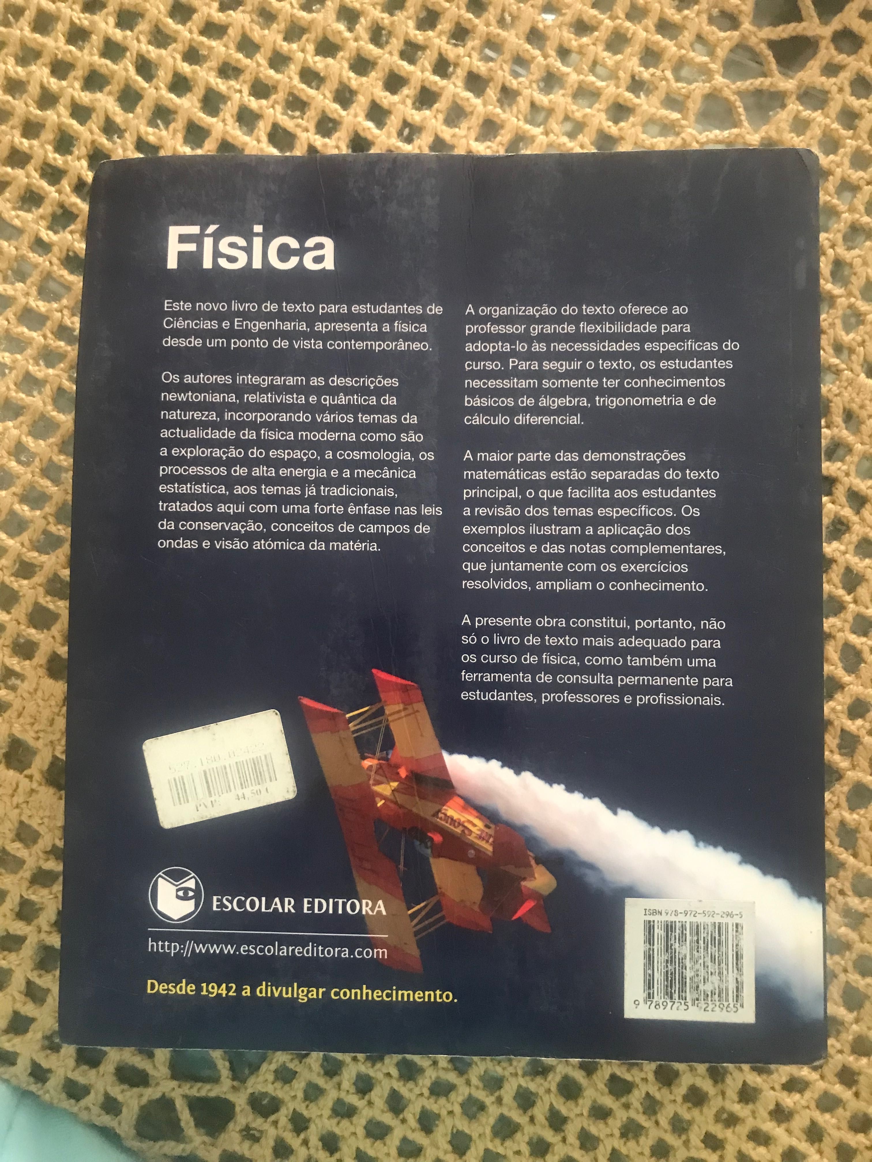 Livro de fisica para estudantes universitários