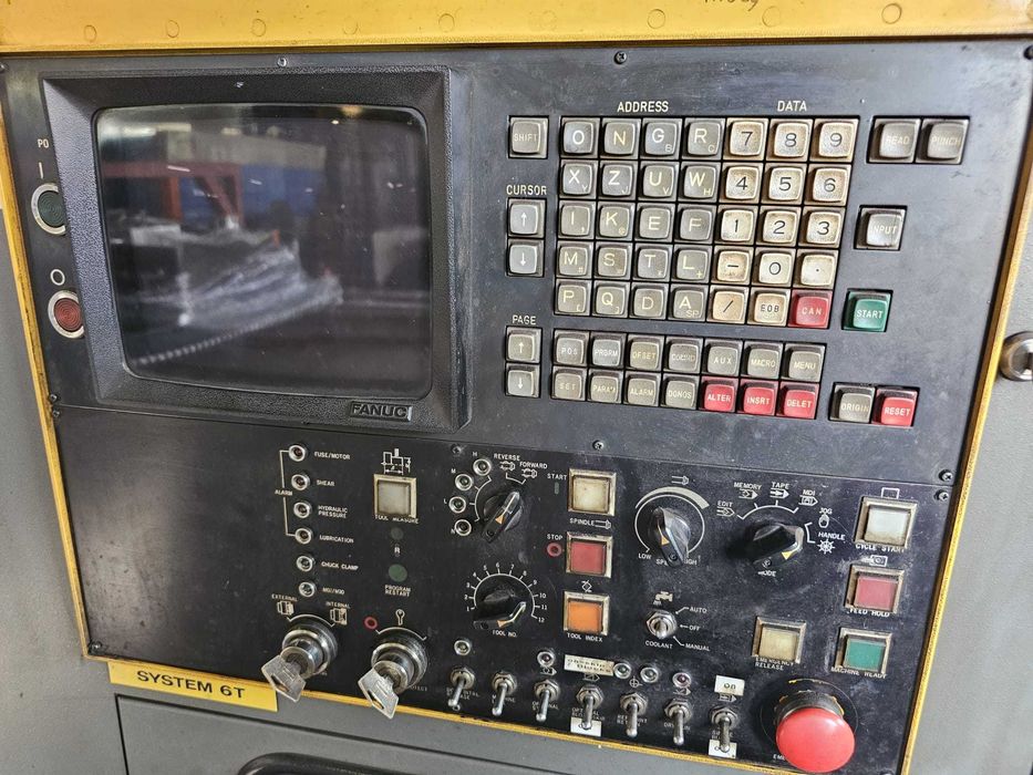 Tokarka CNC Homa Ecoturn 250 - Sterowanie Fanuc - System Daewoo