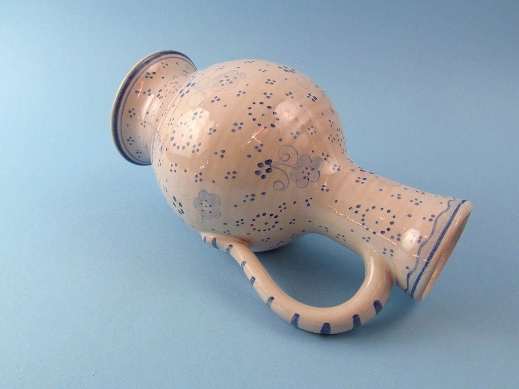 majolika karlsruhe oryginalny dzban ceramiczny