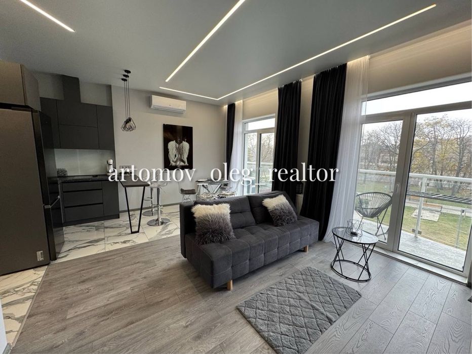 New‼️Loft однушка с террасой‼️Море,10 Фонтана,Жк Корфу‼️КВАРТИРА ТОП