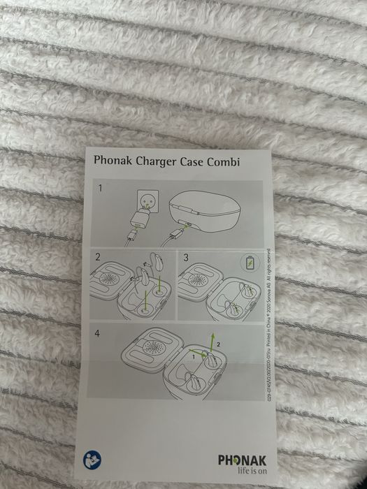 Aparat słuchowy Phonak Charger Case Combi